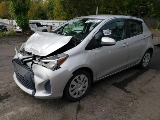 VNKKTUD32GA067125 - 2016 TOYOTA YARIS L GRAY photo 1