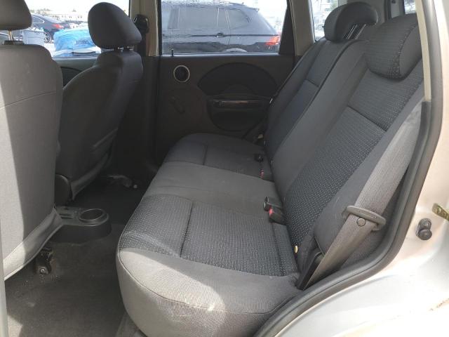 KL1TD66667B727536 - 2007 CHEVROLET AVEO BASE SILVER photo 10