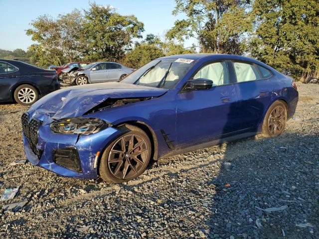 WBA13AW04NFN22365 - 2022 BMW M440XI GRAN COUPE BLUE photo 1