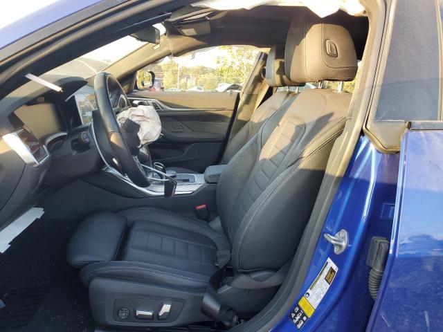 WBA13AW04NFN22365 - 2022 BMW M440XI GRAN COUPE BLUE photo 7