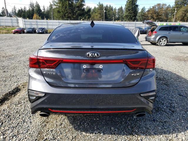 3KPF44AC4LE259150 - 2020 KIA FORTE GT GRAY photo 6