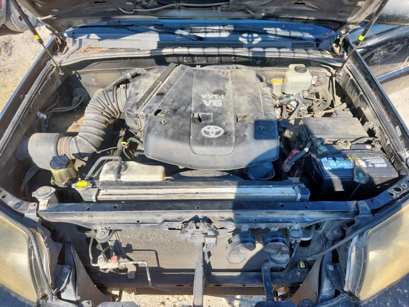 JTEZU14R760081786 - 2006 TOYOTA 4RUNNER SR5 BLACK photo 12