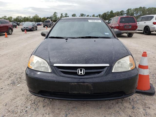 1HGEM22232L071555 - 2002 HONDA CIVIC DX BLACK photo 5