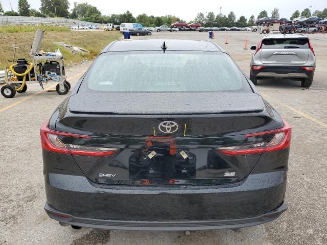 4T1DAACK6SU554796 - 2025 TOYOTA CAMRY XSE BLACK photo 6