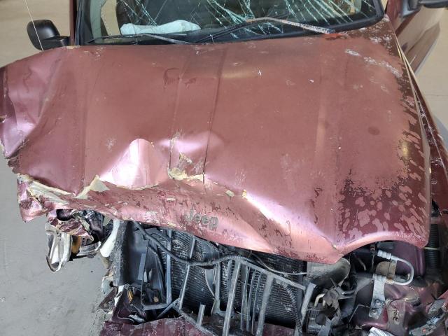 1J4GL48K22W198996 - 2002 JEEP LIBERTY SPORT MAROON photo 12