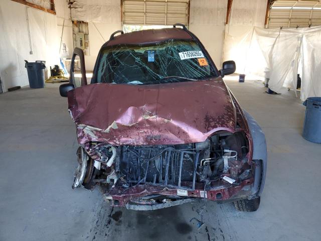 1J4GL48K22W198996 - 2002 JEEP LIBERTY SPORT MAROON photo 5