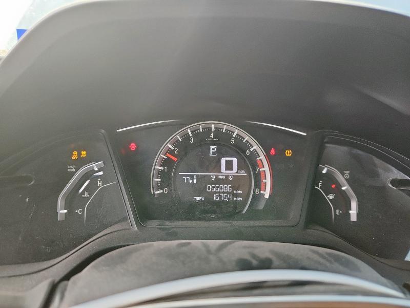 SHHFK7H48HU230336 - 2017 HONDA CIVIC SPORT SILVER photo 9