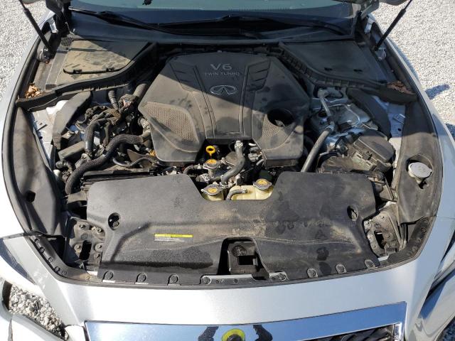 JN1EV7AP7KM542089 - 2019 INFINITI Q50 LUXE SILVER photo 11