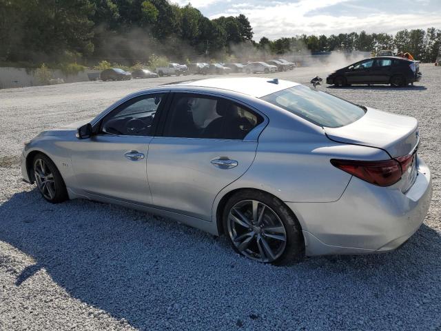 JN1EV7AP7KM542089 - 2019 INFINITI Q50 LUXE SILVER photo 2