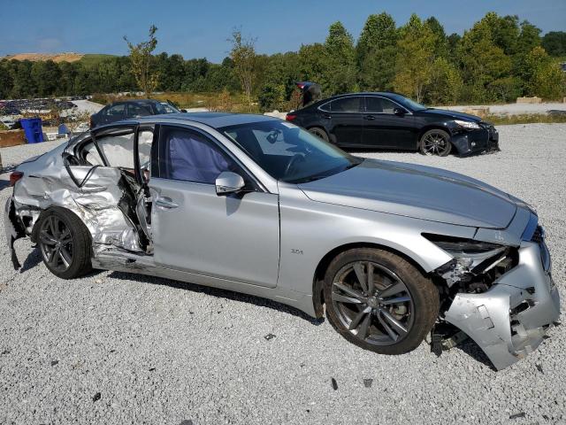 JN1EV7AP7KM542089 - 2019 INFINITI Q50 LUXE SILVER photo 4