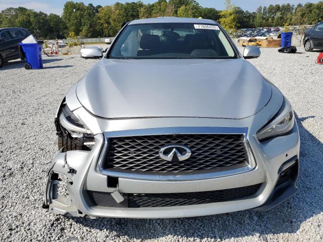 JN1EV7AP7KM542089 - 2019 INFINITI Q50 LUXE SILVER photo 5