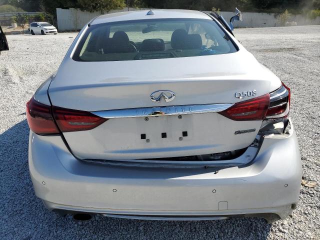 JN1EV7AP7KM542089 - 2019 INFINITI Q50 LUXE SILVER photo 6
