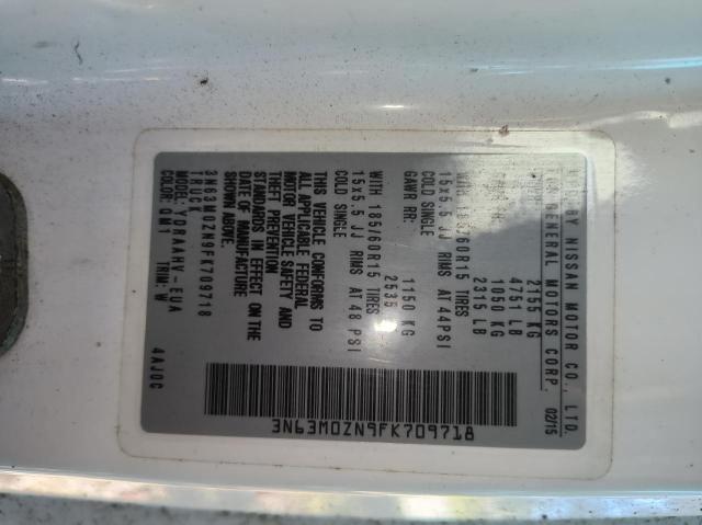 3N63M0ZN9FK709718 - 2015 CHEVROLET CITY EXPRE LT 白色 照片 10