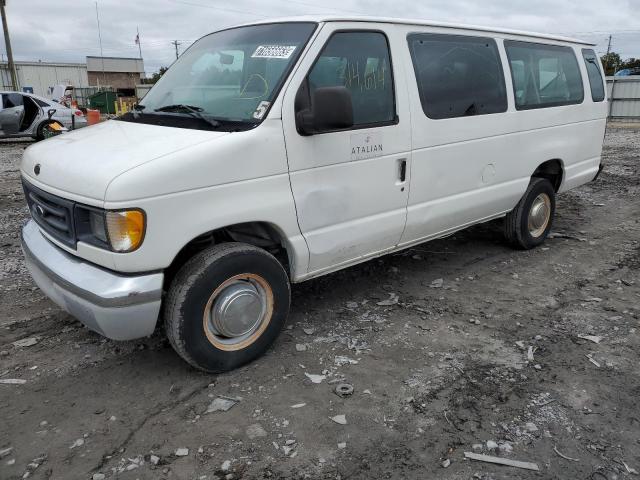 1FBSS31L24HB08600 - 2004 FORD ECONOLINE E350 SUPER DUTY WAGON WHITE photo 1