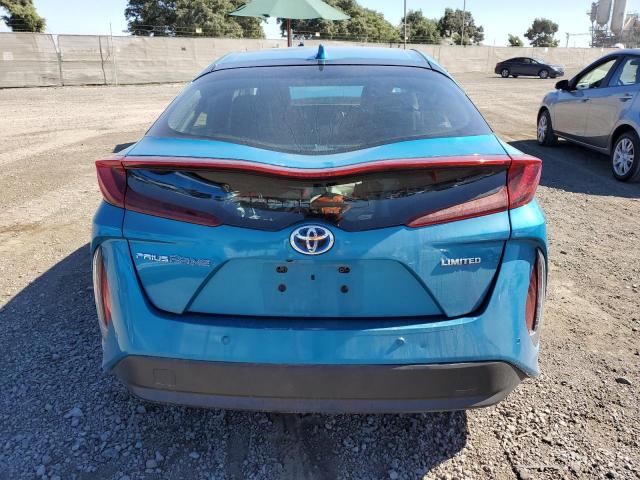 JTDKAMFPXM3168265 - 2021 TOYOTA PRIUS PRIM LE BLUE photo 6