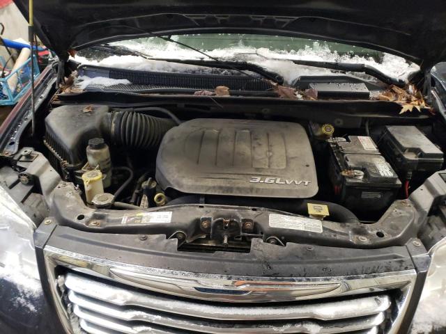 2C4RC1BG3DR657904 - 2013 CHRYSLER TOWN & COU TOURING ლურჯი ფოტო 12