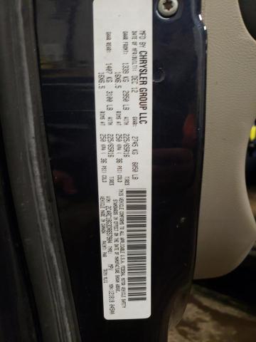 2C4RC1BG3DR657904 - 2013 CHRYSLER TOWN & COU TOURING ლურჯი ფოტო 13