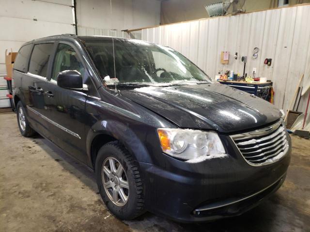 2C4RC1BG3DR657904 - 2013 CHRYSLER TOWN & COU TOURING ლურჯი ფოტო 4