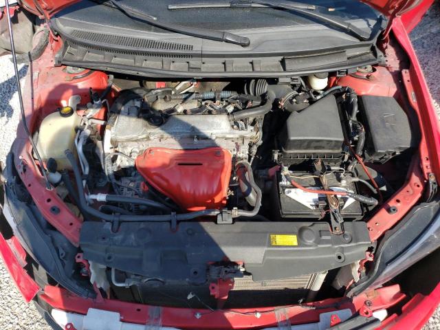 JTKJF5C72D3048007 - 2013 TOYOTA SCION TC RED photo 11