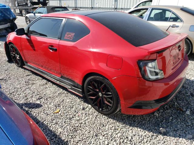 JTKJF5C72D3048007 - 2013 TOYOTA SCION TC RED photo 2
