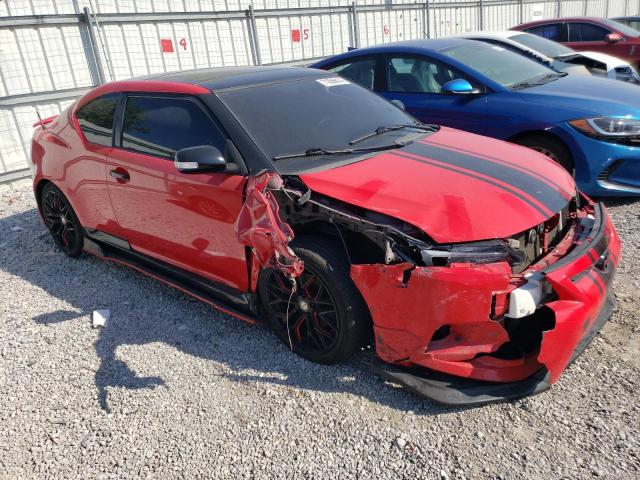 JTKJF5C72D3048007 - 2013 TOYOTA SCION TC RED photo 4