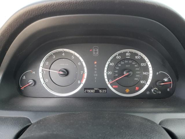 1HGCP26888A073092 - 2008 HONDA ACCORD EXL SILVER photo 9