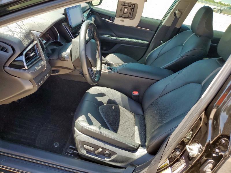 4T1K61AK9MU402834 - 2021 TOYOTA CAMRY XSE BLACK photo 7