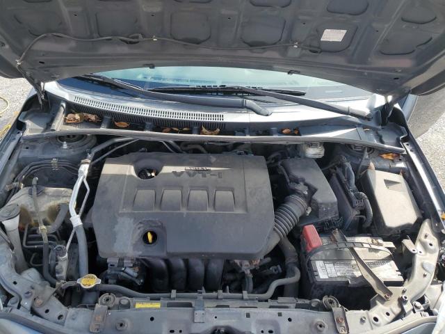 2T1BU4EE6BC722364 - 2011 TOYOTA COROLLA BASE ნაცრისფერი ფოტო 11