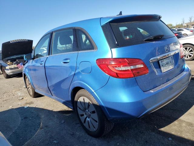 WDDVP9ABXEJ003887 - 2014 MERCEDES-BENZ B ELECTRIC BLUE photo 2