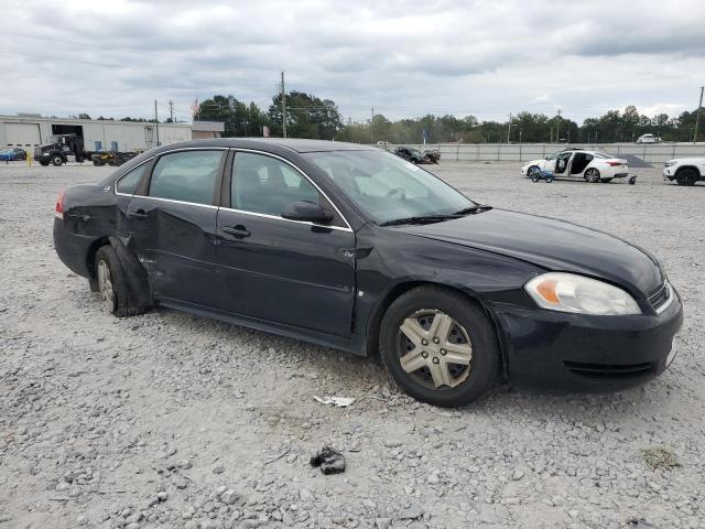 2G1WB57K191110543 - 2009 CHEVROLET IMPALA LS BLACK photo 4