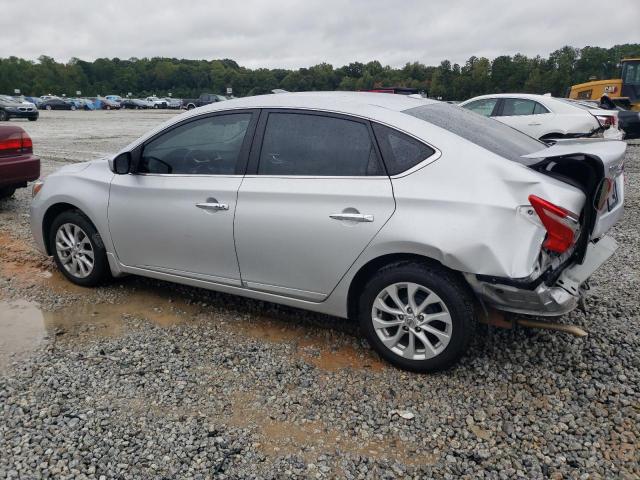 3N1AB7APXKY245824 - 2019 NISSAN SENTRA S SILVER photo 2