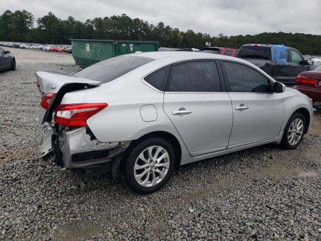 3N1AB7APXKY245824 - 2019 NISSAN SENTRA S SILVER photo 3