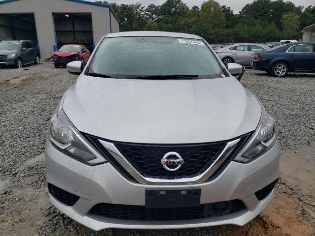 3N1AB7APXKY245824 - 2019 NISSAN SENTRA S SILVER photo 5