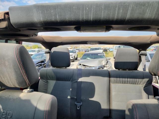 1C4BJWEG0CL258794 - 2012 JEEP WRANGLER UNLIMITED SAHARA BURGUNDY photo 10