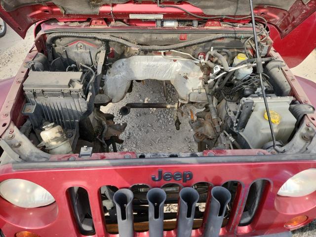 1C4BJWEG0CL258794 - 2012 JEEP WRANGLER UNLIMITED SAHARA BURGUNDY photo 12