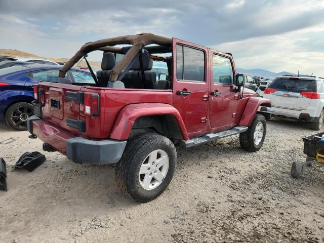 1C4BJWEG0CL258794 - 2012 JEEP WRANGLER UNLIMITED SAHARA BURGUNDY photo 3