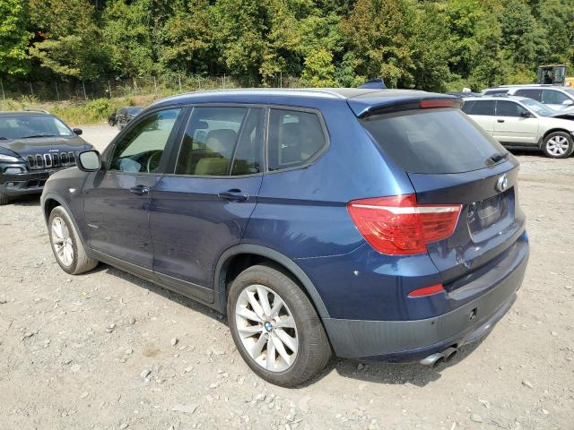 5UXWX9C53D0A14497 - 2013 BMW X3 XDRIVE28I BLUE photo 2