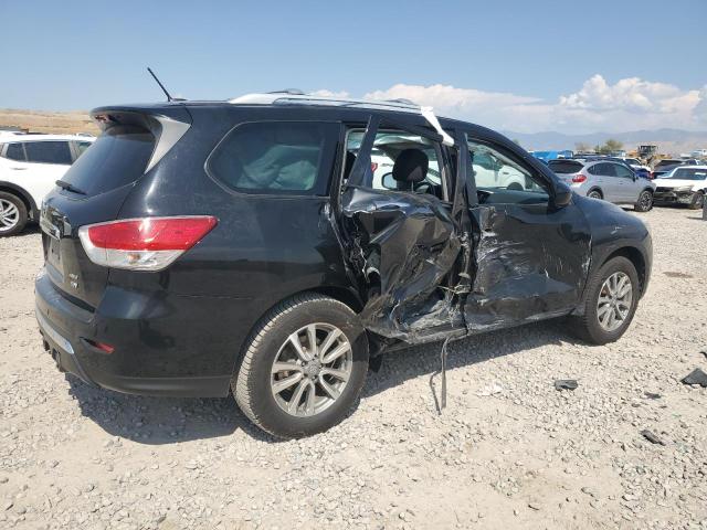 5N1AR2MM3FC695001 - 2015 NISSAN PATHFINDER S BLACK photo 3