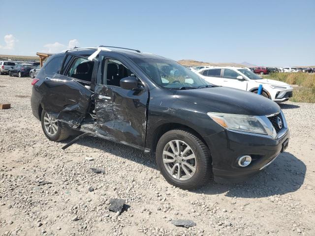 5N1AR2MM3FC695001 - 2015 NISSAN PATHFINDER S BLACK photo 4