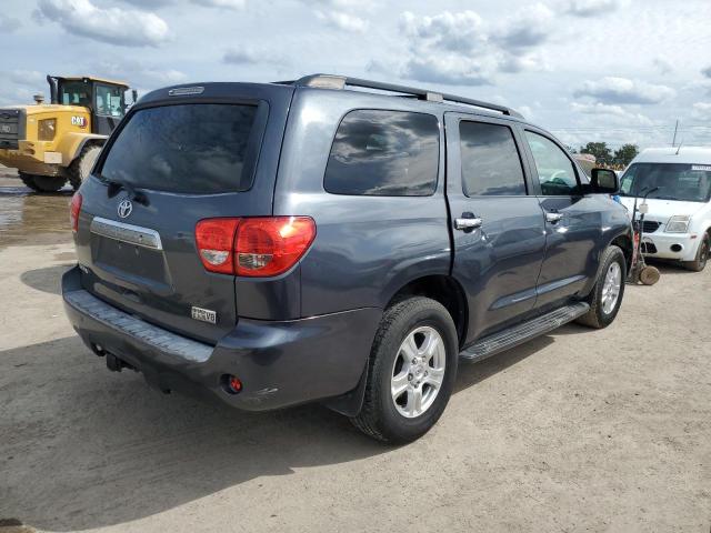 5TDZY68A28S006441 - 2008 TOYOTA SEQUOIA LIMITED GRAY photo 3