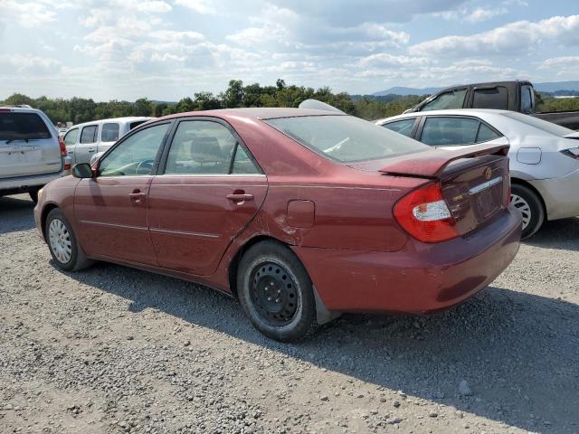 4T1BE32K93U127445 - 2003 TOYOTA CAMRY LE BURGUNDY photo 2
