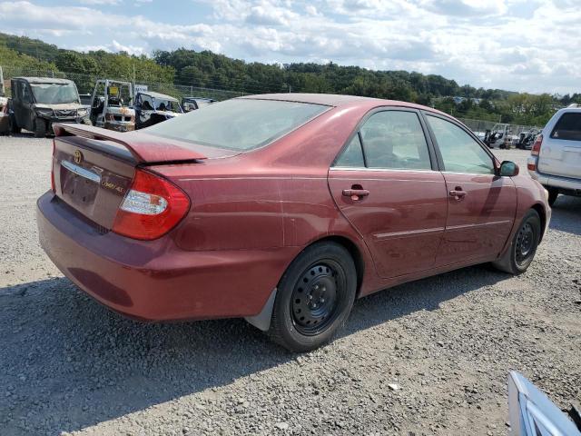 4T1BE32K93U127445 - 2003 TOYOTA CAMRY LE BURGUNDY photo 3