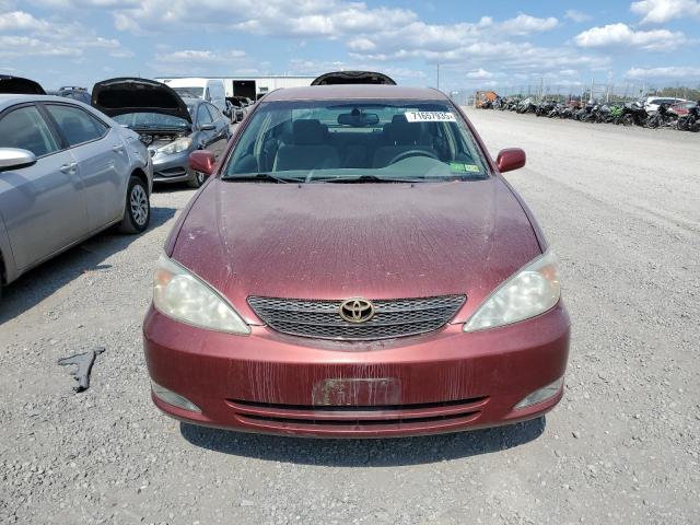 4T1BE32K93U127445 - 2003 TOYOTA CAMRY LE BURGUNDY photo 5