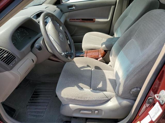 4T1BE32K93U127445 - 2003 TOYOTA CAMRY LE BURGUNDY photo 7