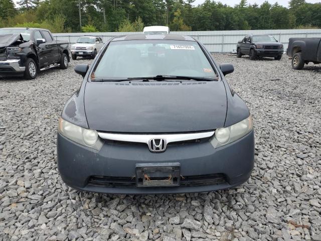 2HGFA16588H522531 - 2008 HONDA CIVIC LX BLACK photo 5