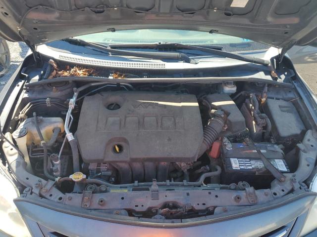 2T1BU4EE0DC943591 - 2013 TOYOTA COROLLA BASE ნაცრისფერი ფოტო 11