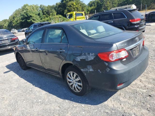 2T1BU4EE0DC943591 - 2013 TOYOTA COROLLA BASE ნაცრისფერი ფოტო 2