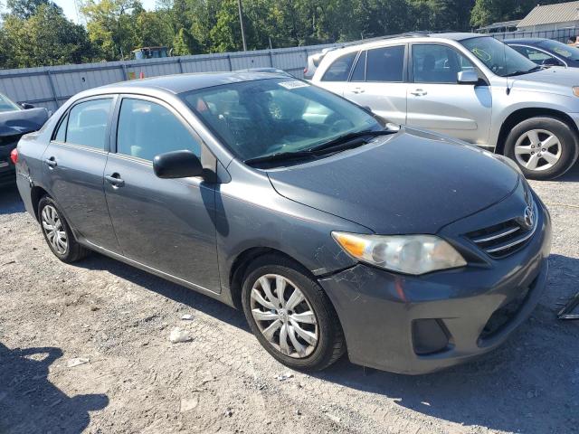 2T1BU4EE0DC943591 - 2013 TOYOTA COROLLA BASE ნაცრისფერი ფოტო 4