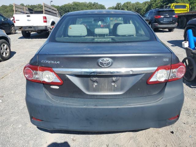 2T1BU4EE0DC943591 - 2013 TOYOTA COROLLA BASE ნაცრისფერი ფოტო 6