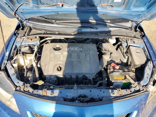 1NXBU40E79Z005505 - 2009 TOYOTA COROLLA BASE ლურჯი ფოტო 11